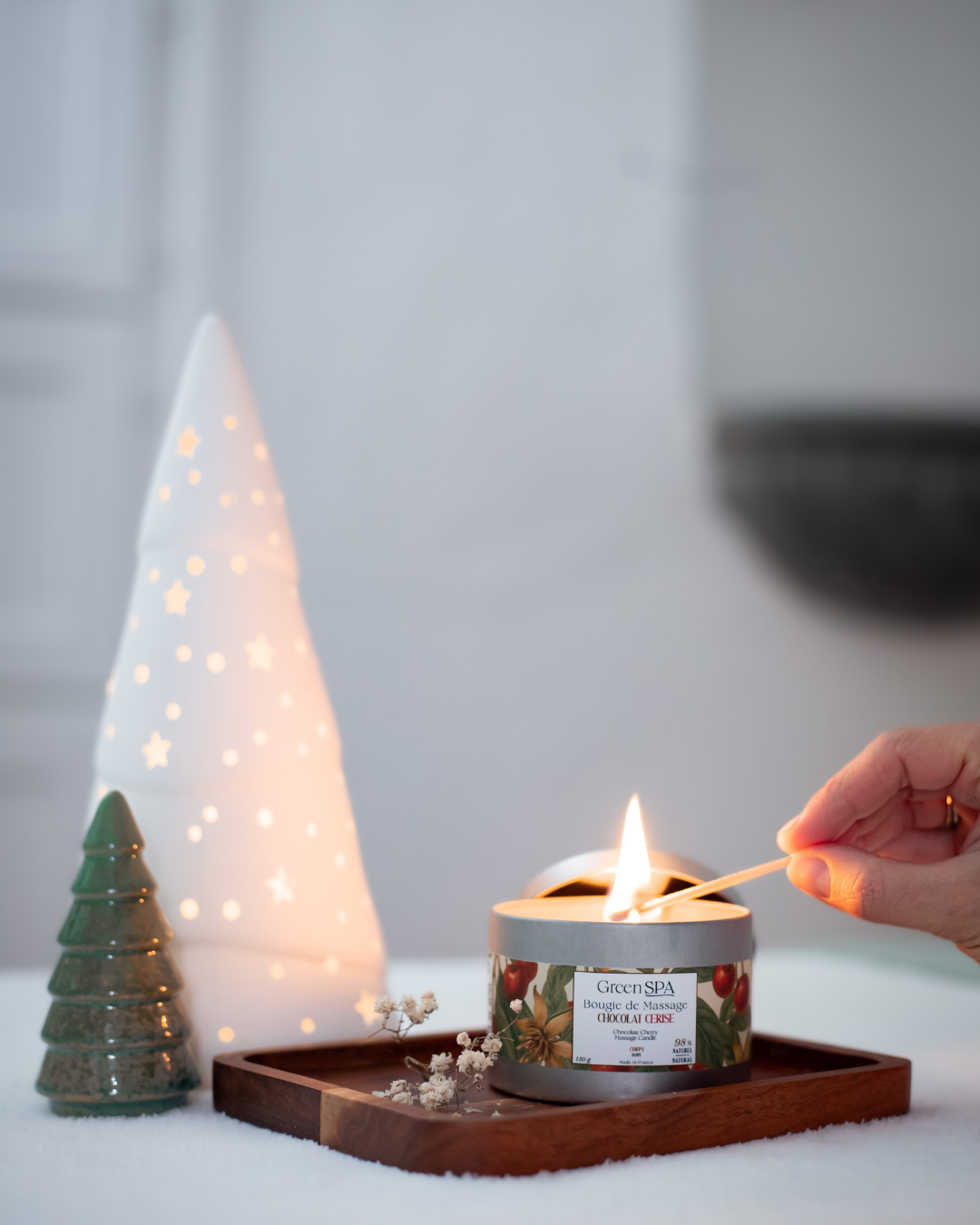 MAISON MO - Issoire - Massage bien-être LE SOIN DE DECEMBRE : MASSAGE A LA BOUGIE (60MIN)